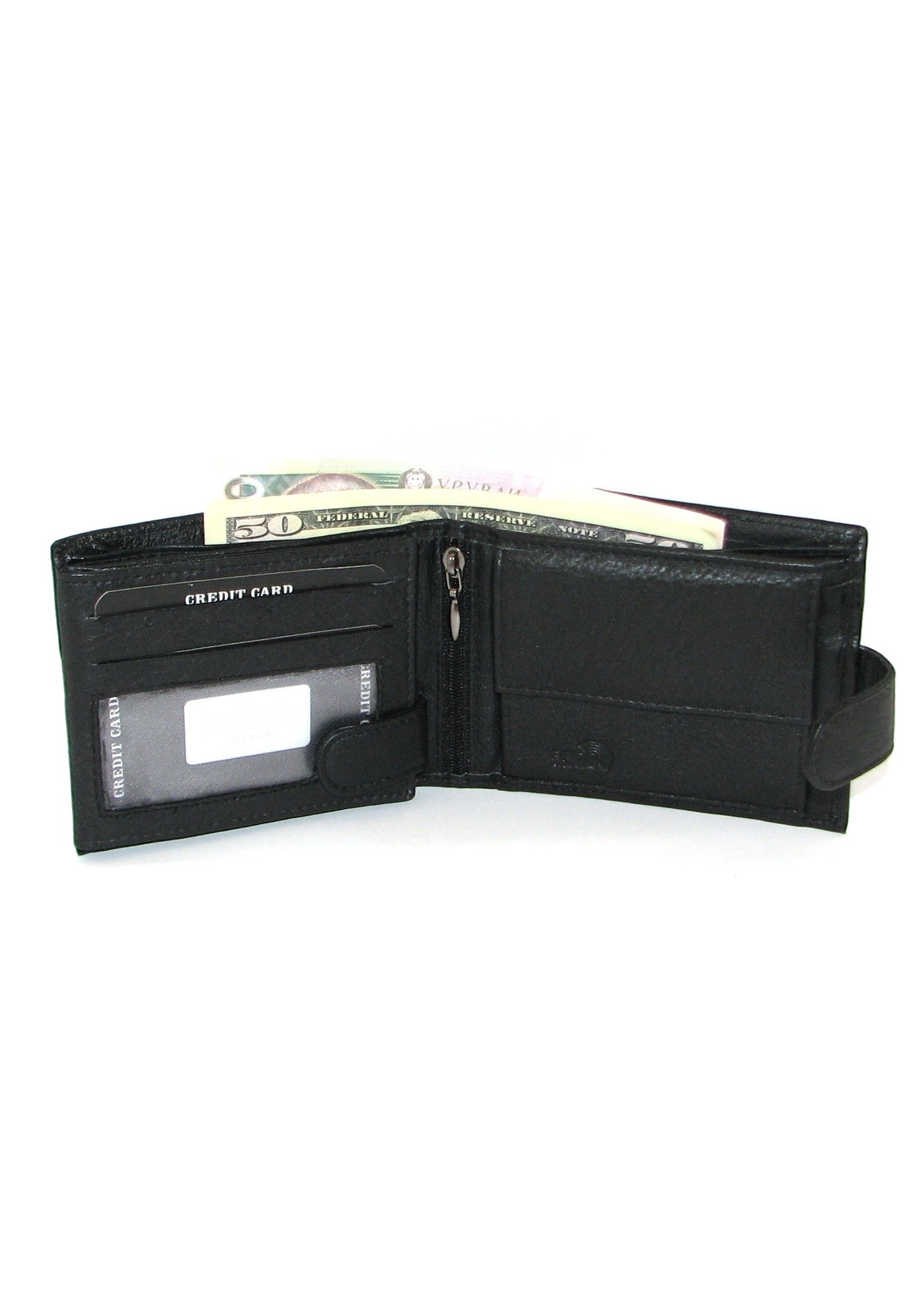Кожаный кошелек DNK N992L-CCF blk NEW Кожаный кошелек DNK N992L-CCF blk NEW